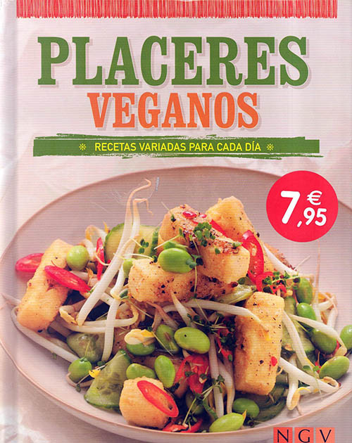 Libros de cocina vegana en castellano: placeres veganos